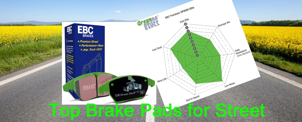 EBC Green Stuff for the road with super braking properties