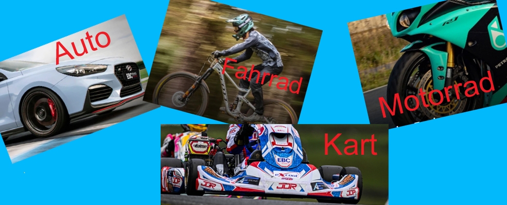 EBC brakes for cars, motorcycles, karts, and bicycles available at EBCBremsen.ch Switzerland