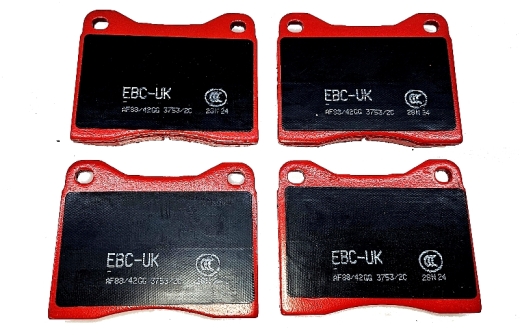 EBC DP3753/2C Brakes Redstuff 3000 Series Sport Scheibenbremsatz 89x70x15mm