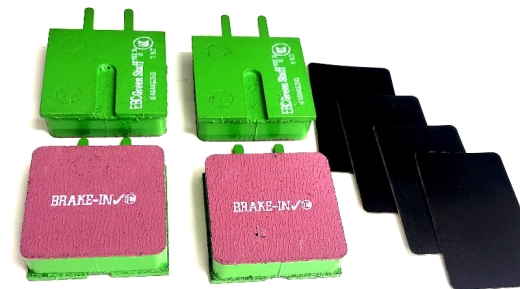 EBC Greenstuff Brake Pad 2000 Series Sport Set 60x60 EBC Greenstuff Brake Pad 2000 Series Sport Set 60x60