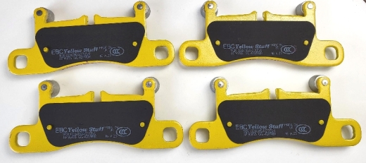 EBC Yellowstuff 4000 Series Street and Track Brake Pad Set (DP42098R)