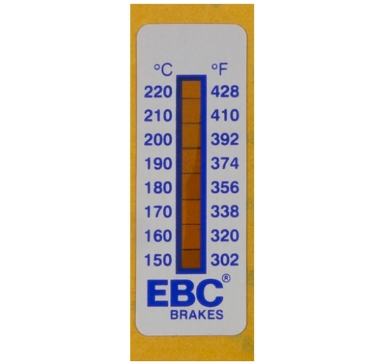EBC TS001 Temperatur Stickers für Bremszangen