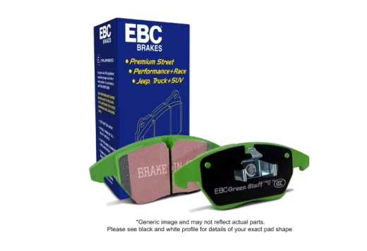 EBC DP2106 Greenstuff Scheibenbremsbelag Satz 2000 Series Sport 63x63x14mm