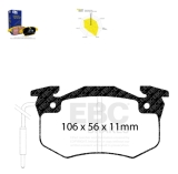 EBC Yellowstuff Brake Pad 4000 Series Sport Set DP4458/2R