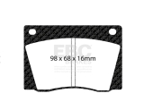 EBC DP4108R Yellowstuff Brake Pad 4000 Series Sport Set 98x68x16mm