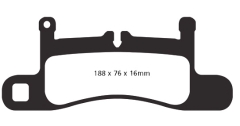 EBC Yellowstuff 4000 Series Street and Track Brake Pad Set (DP42098R)