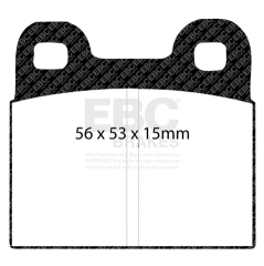 EBC DP2105 Greenstuff 2000 Series Sport Scheibenbremssatz 56x53x15mm