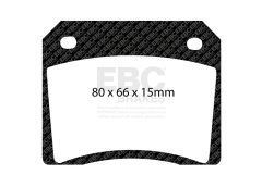 EBC DP4101R Yellowstuff Scheibenbremsbelagsatz 4000 Series Sport 80x66x15mm