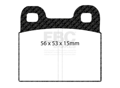 EBC DP3105C Redstuff 3000 Series Sport Scheibenbremsatz 56x53x15mm